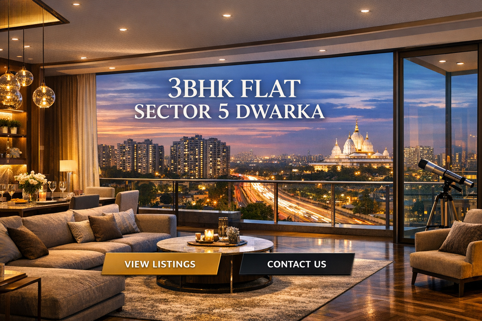 3bhk flat sector 5 dwarka