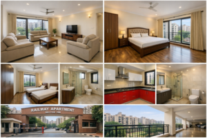 4bhk dwarka railway apartment