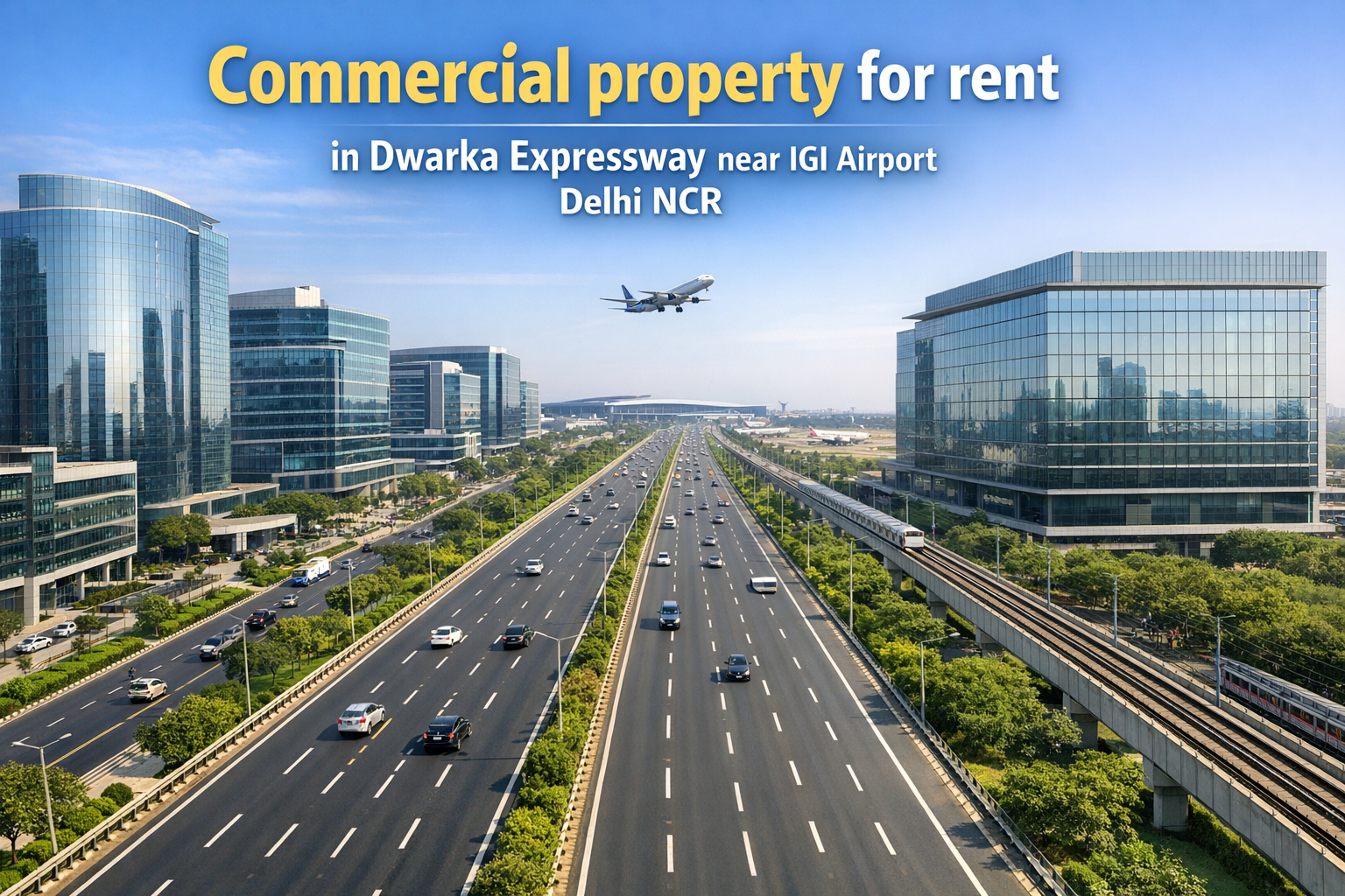 commercial rental dwarka