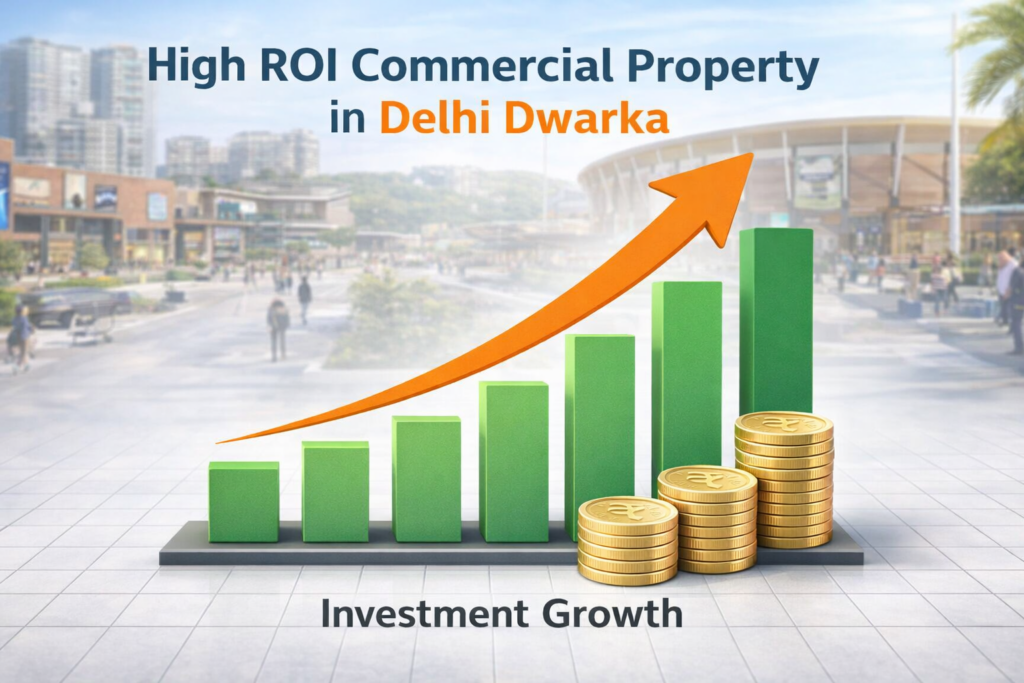 high roi commercial property in delhi dwarka investment growth