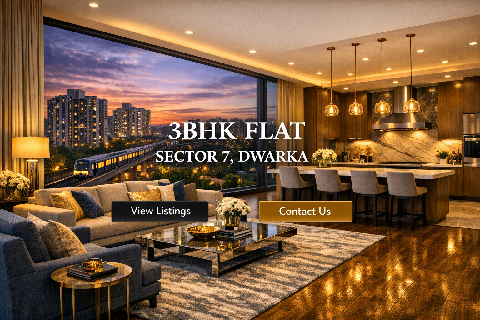 3bhk flat sector 7 dwarka