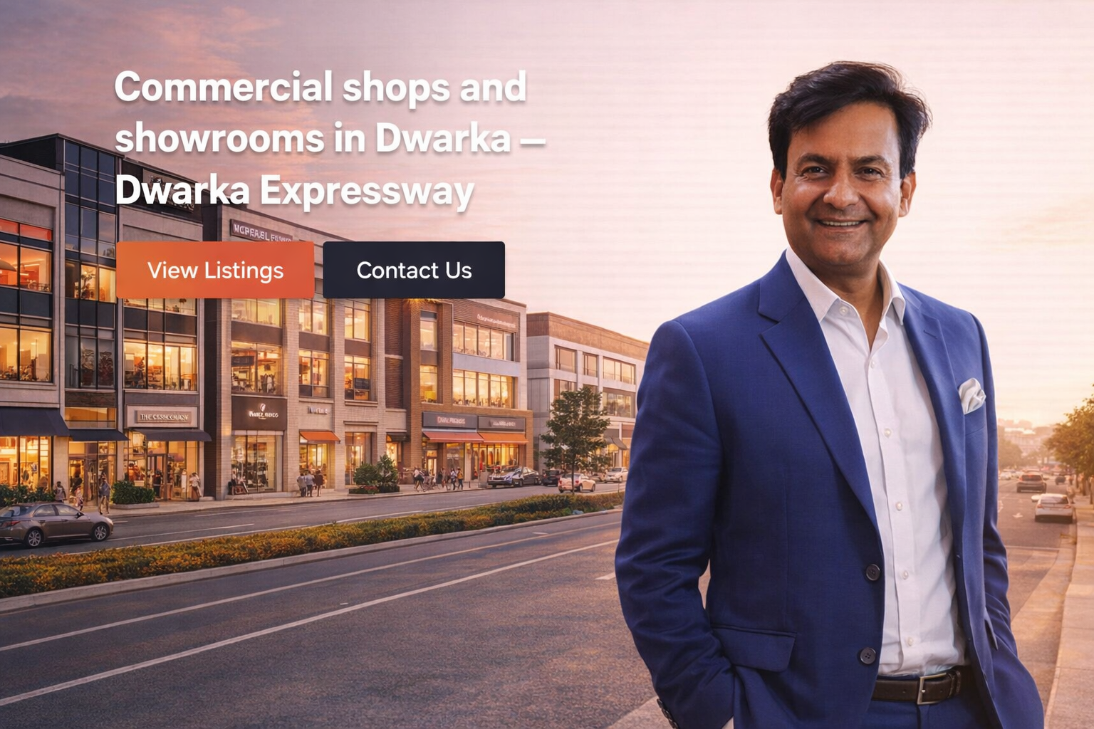 Commercial shops and showrooms Dwarka - Dwarka Expressway
