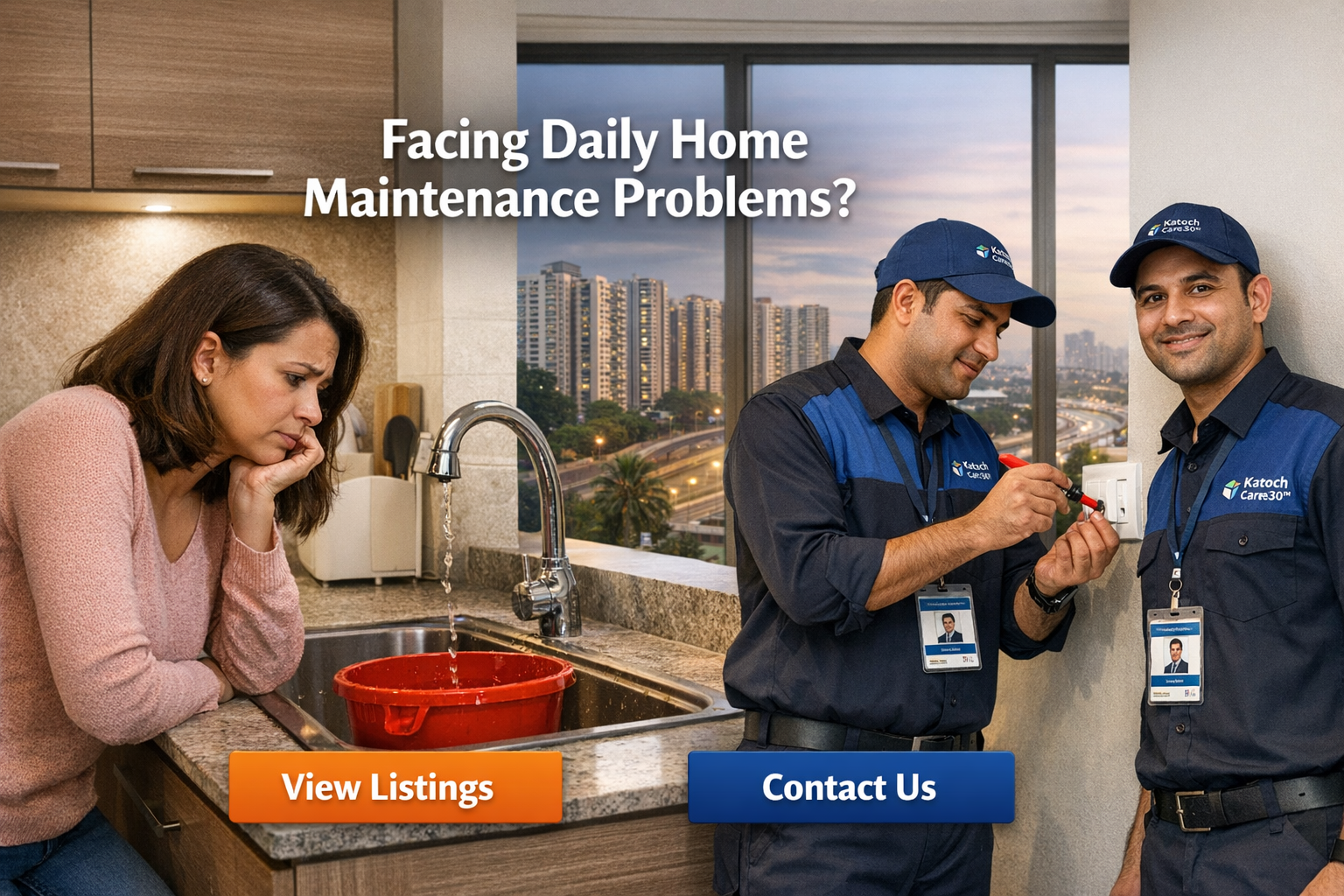 Facing Daily Home Maintenance Problems