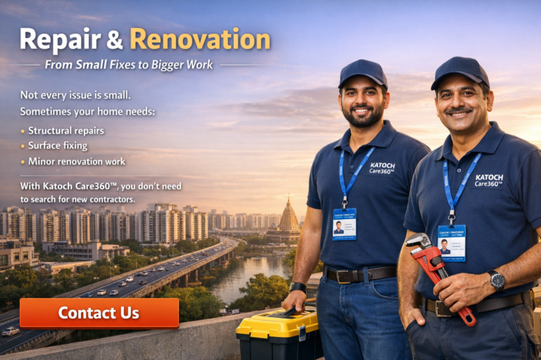 Repair & Renovation – From Small Fixes to Bigger Work