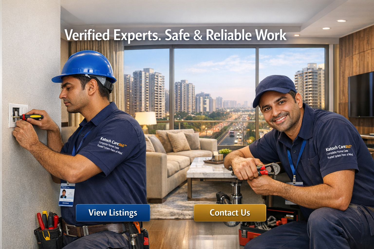 Verified Experts. Safe & Reliable Work