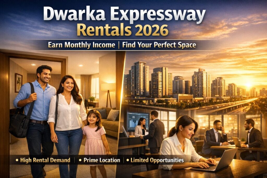 dwarka expressway rentals 2026 flats commercial property