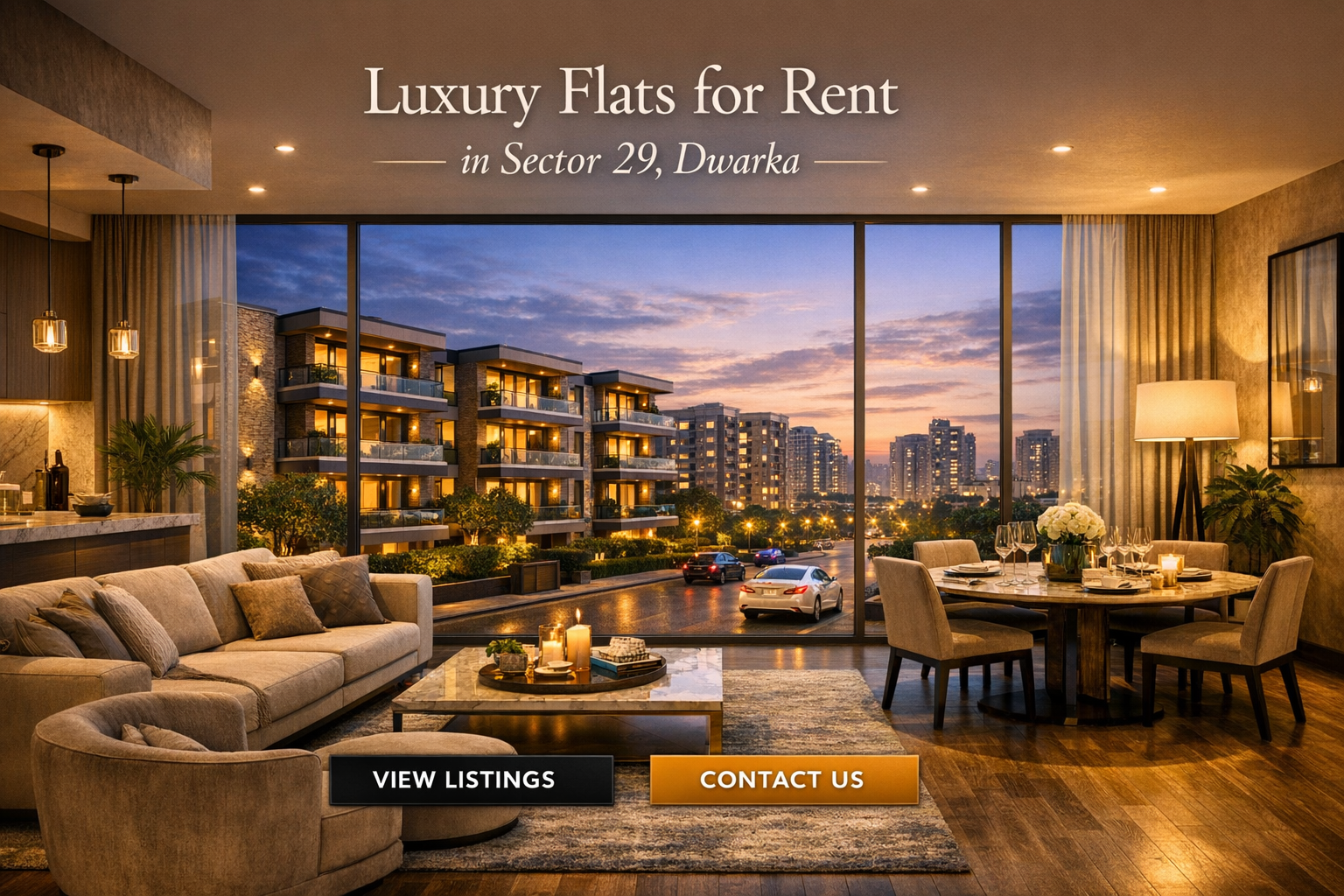 flats for rent in Sector 29 Dwarka
