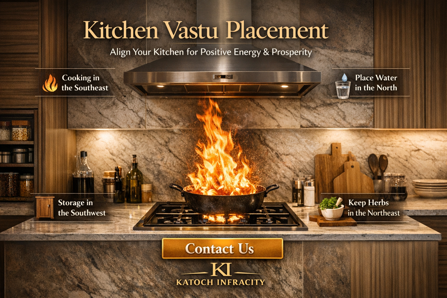 kitchen vastu placement