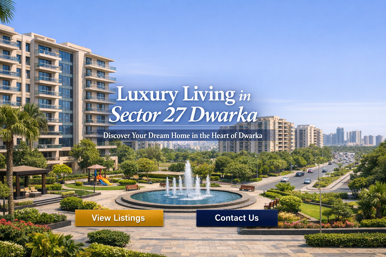 residential area Sector 27 Dwarka