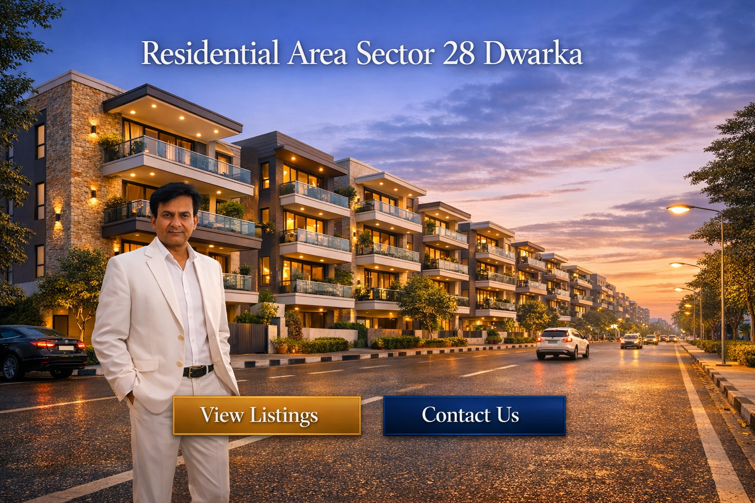 residential area Sector 28 Dwarka